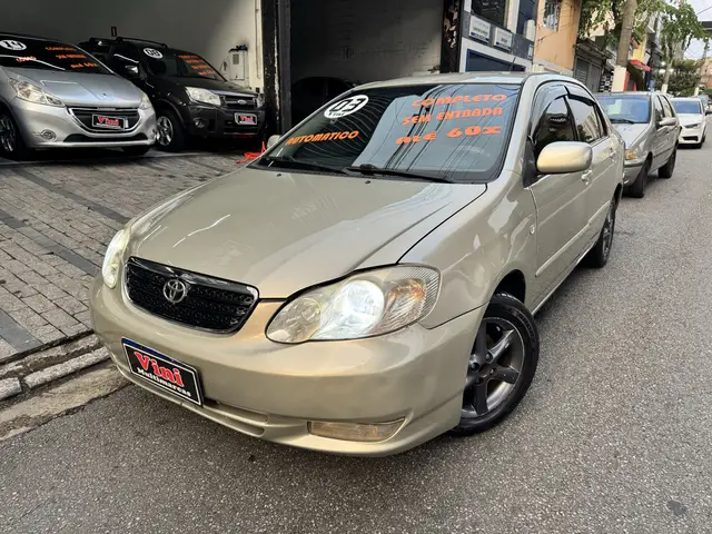 Carro Toyota Corolla 2003 Sedan XEi 1.8 16V