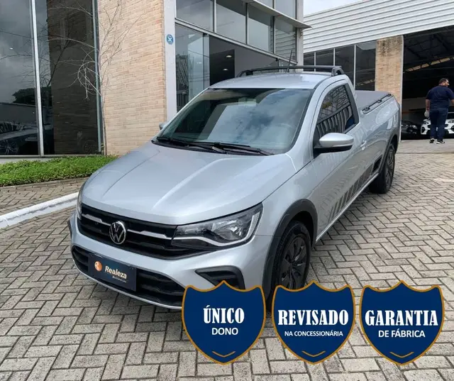 Carro Volkswagen Saveiro 2024 Trendline CS 1.6