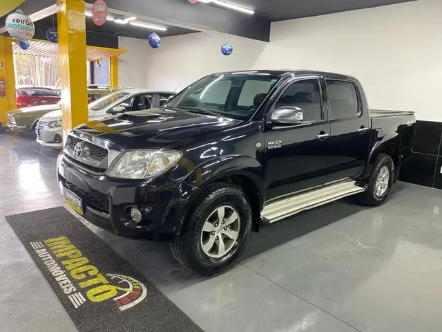 Carro Toyota Hilux Cabine Dupla 2011 Hilux SRV 4X4 3.0 (cab dupla) (aut)