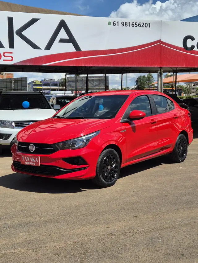 Carro Fiat Cronos 2020 1.3 Drive Firefly (Flex)
