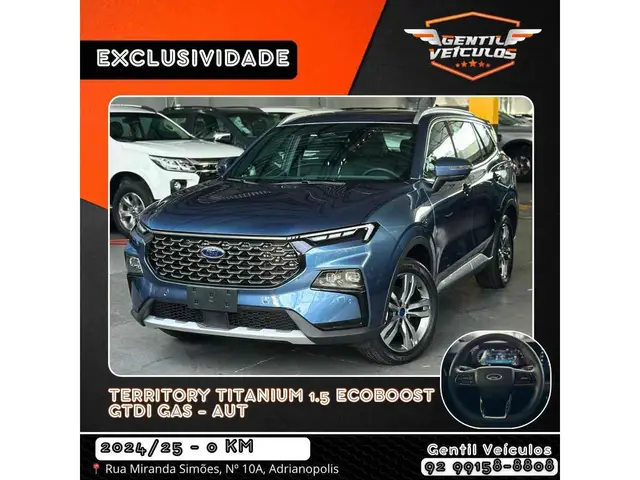 Carro Ford Territory 2025 Titanium 1.5 Turbo