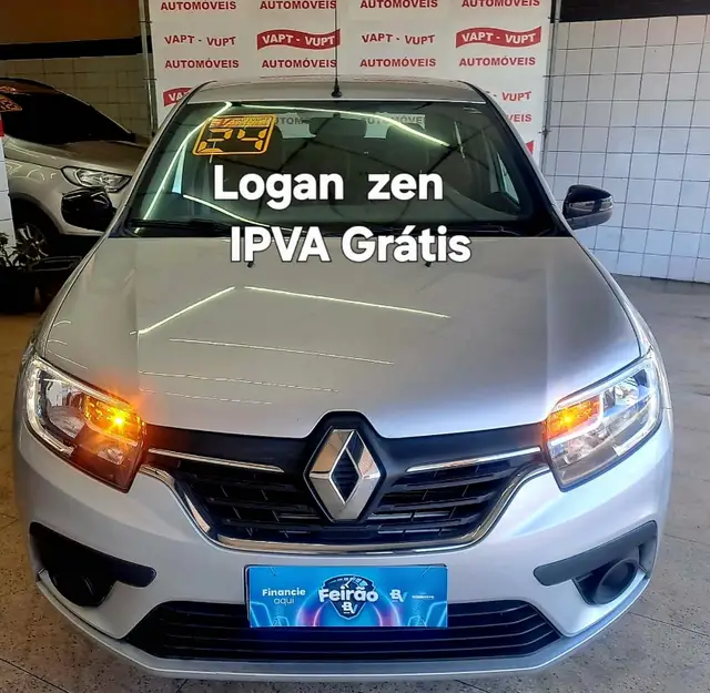 Carro Renault Logan 2024 Zen 1.0