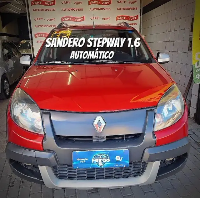 Carro Renault Sandero Stepway 2013 1.6 16V Hi-Flex (aut)
