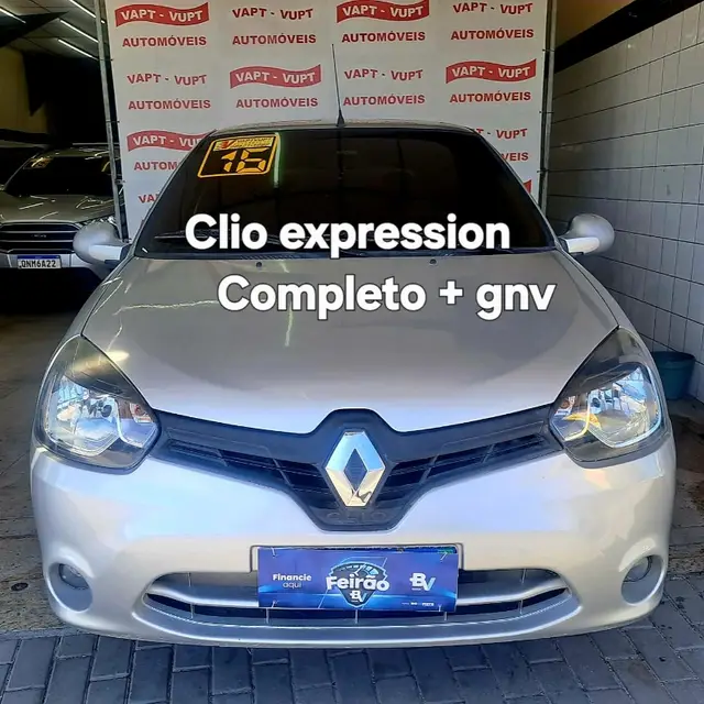 Carro Renault Clio 2016 Expression 1.0 16V (Flex)