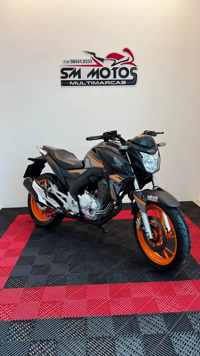Moto Honda CB 250F Twister 2021 250F (ABS) Cinza fosco
