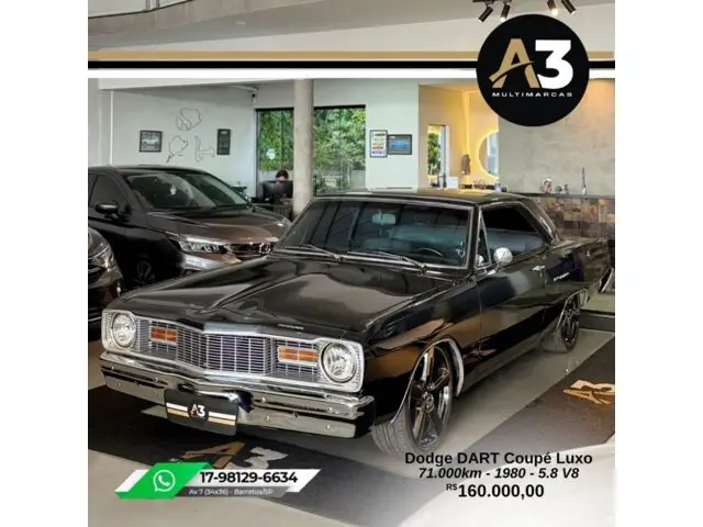 Carro Dodge Dart 1978 Coupe Luxo V8