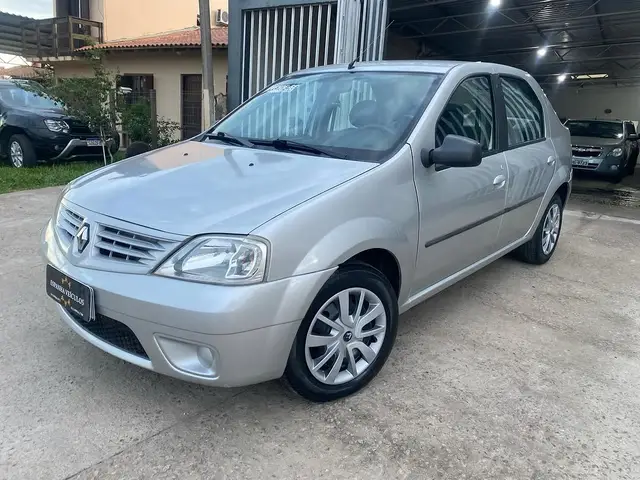 Carro Renault Logan 2010 Authentique 1.0 16V (flex)