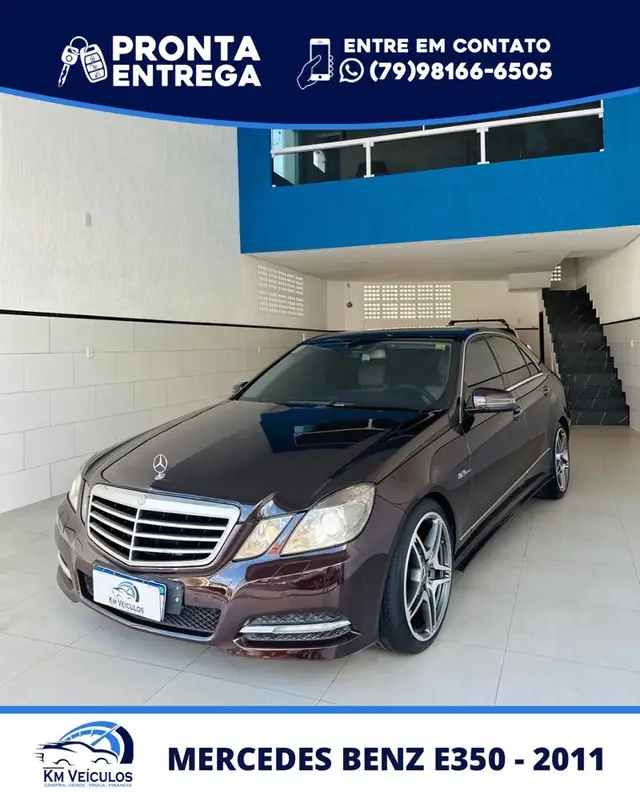 Carro Mercedes-Benz Classe E 2011 E 350 Avantgarde Executive 3.5 V6
