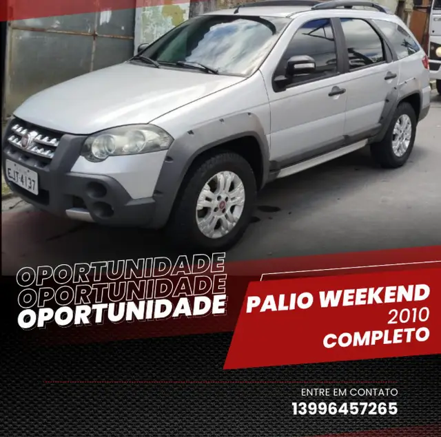 Carro Fiat Palio Weekend 2010 Adventure 1.8 8V (Flex)