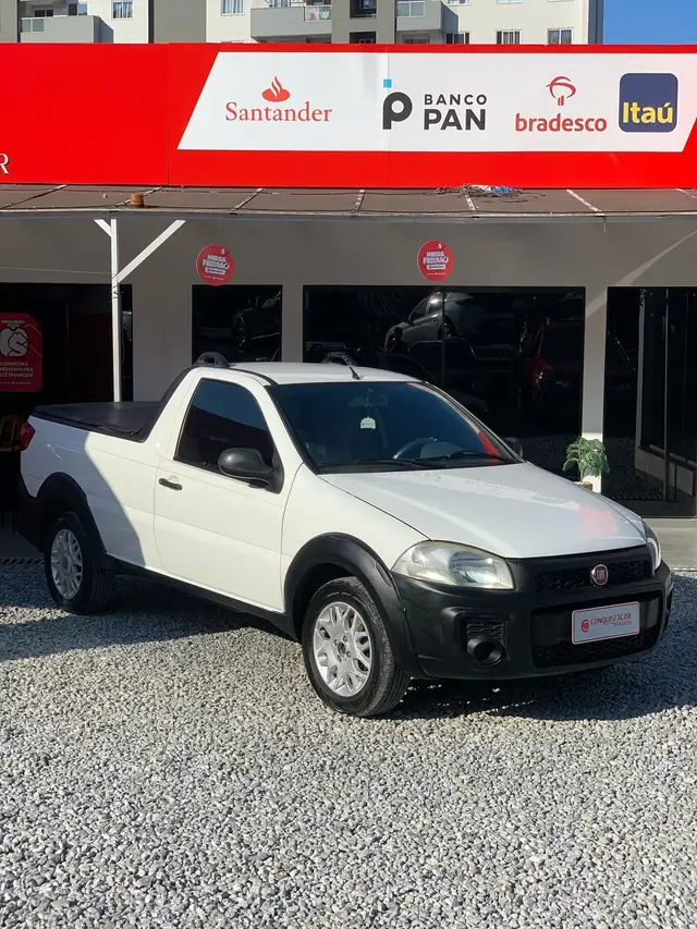 Carro Fiat Strada 2019 Hard Working 1.4 (Flex) (Cabine Simples)