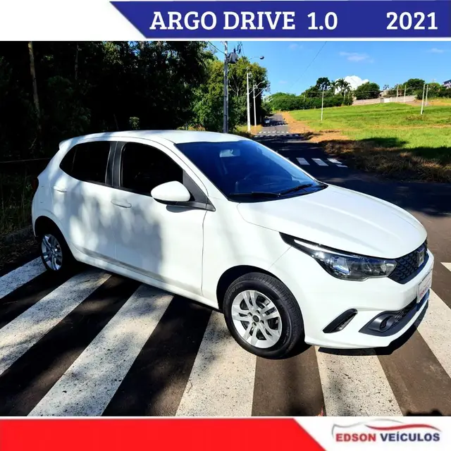 Carro Fiat Argo 2021 Drive 1.0 (Flex)