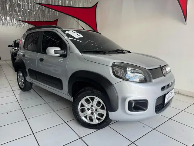 Carro Fiat Uno 2016 Way 1.0 8V (Flex) 4p