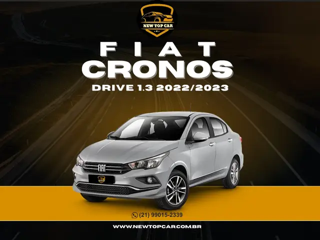 Carro Fiat Cronos 2023 Drive 1.3 (Flex) MT
