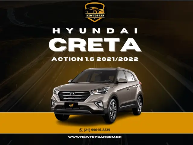 Carro Hyundai Creta 2022 Action 1.6