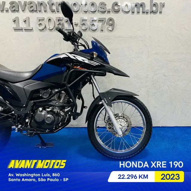 Carro Honda XRE 190 2023 ABS