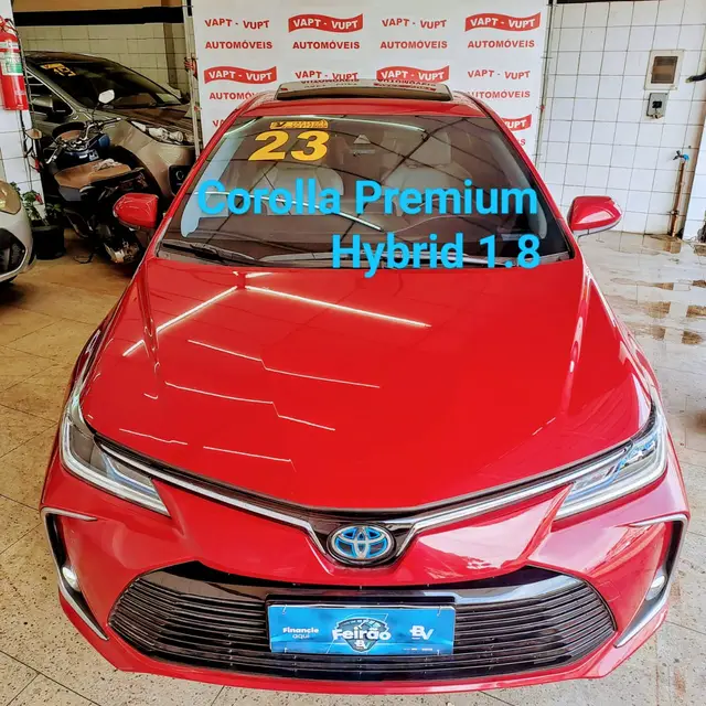 Carro Toyota Corolla 2023 Altis Hybrid Premium 1.8 Flex