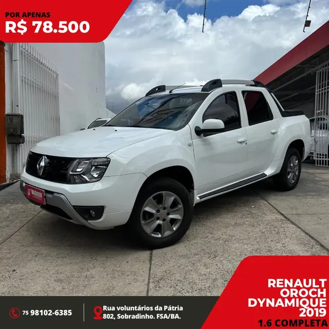 Carro Renault Duster Oroch 2019 1.6 16V SCe Dynamique (Flex)