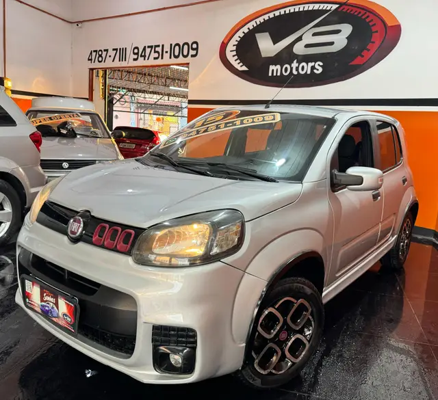 Carro Fiat Uno 2015 Sporting 1.4 8V (Flex) 4p