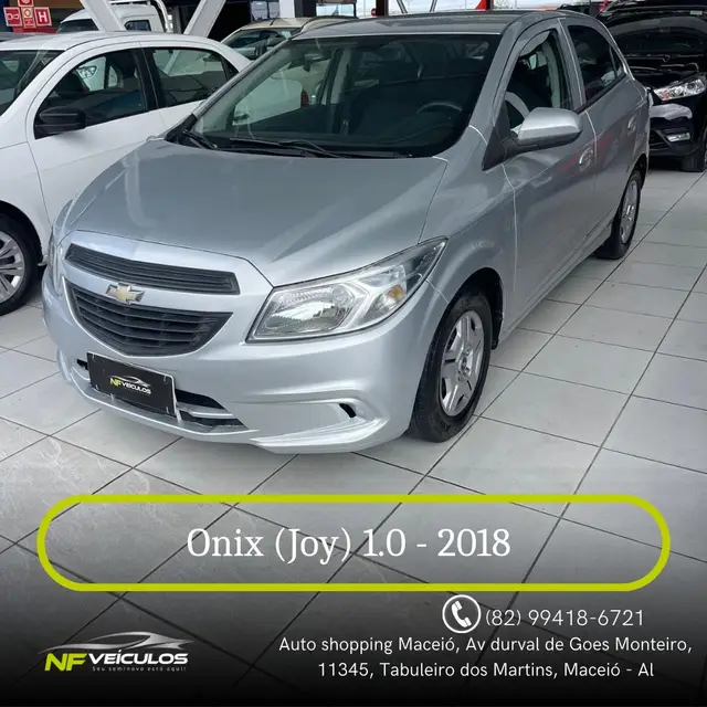 Carro Chevrolet Onix 2018 1.0 Joy SPE/4