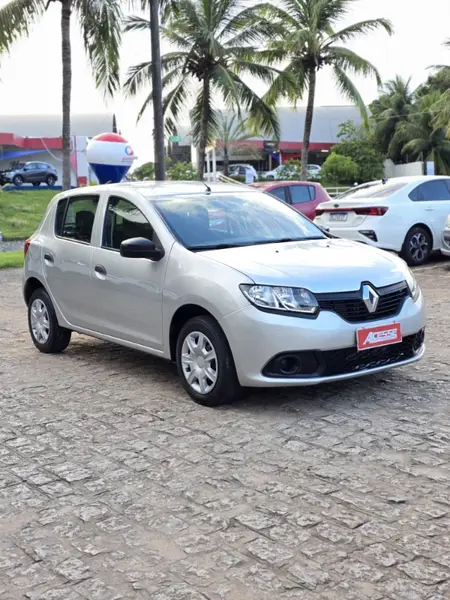 Carro Renault Sandero 2018 Authentique 1.0 12V SCe (Flex)