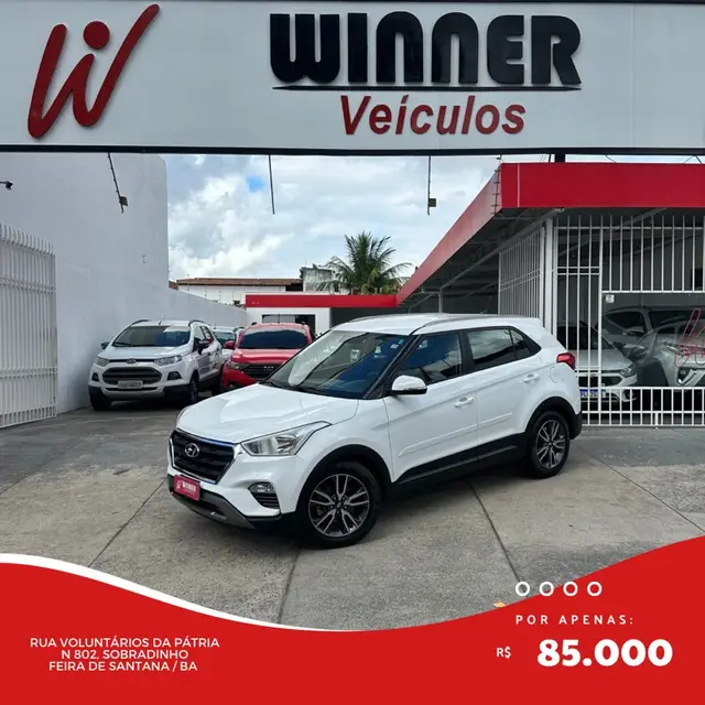 Carro Hyundai Creta 2019 Pulse Plus 1.6 (Aut) (Flex)