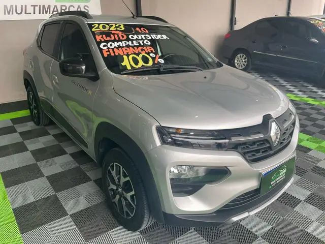 Carro Renault Kwid 2023 Outsider 1.0 12v SCe (Flex)