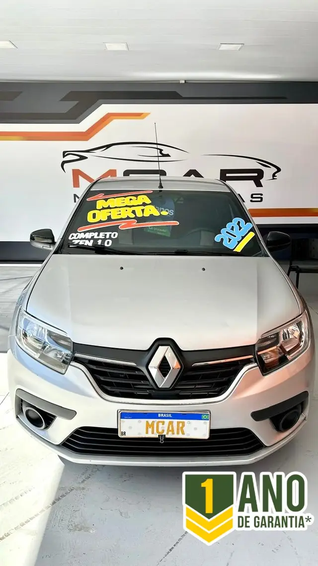 Carro Renault Logan 2022 Zen 1.0 12V SCe (Flex)