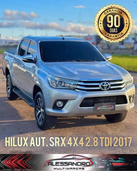 Carro Toyota Hilux Cabine Dupla 2017 Hilux 2.8 TDI SRX CD 4x4 (Aut)