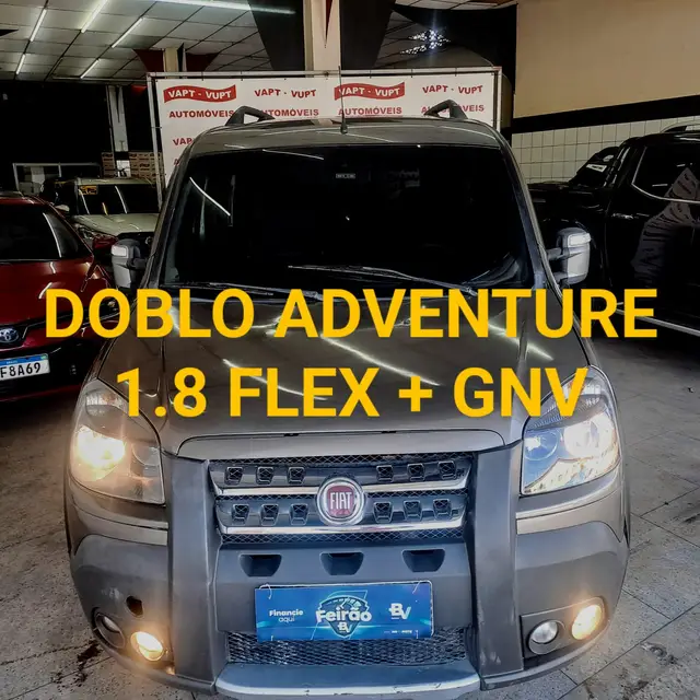 Carro Fiat Doblò 2016 Adventure 1.8 16V (Flex)