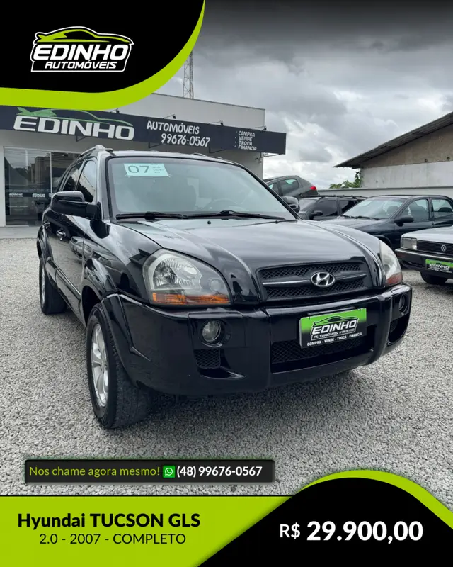 Carro Hyundai Tucson 2007 GLS 2.0 16V (aut)