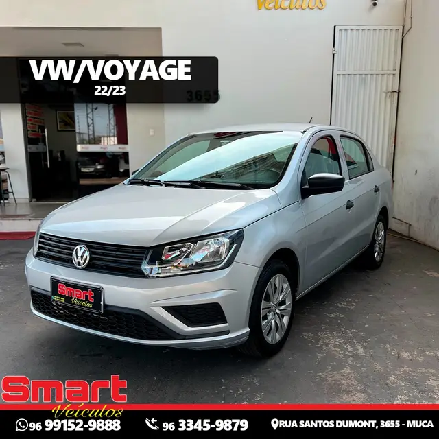 Carro Volkswagen Voyage 2023 1.0 MPI (Flex)