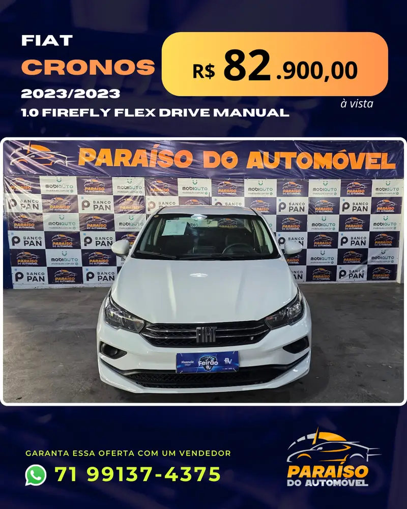 Fiat Cronos Drive 1.3 (Flex) AT