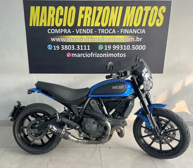 Carro Ducati Scrambler 2018 CLASSIC 800cc