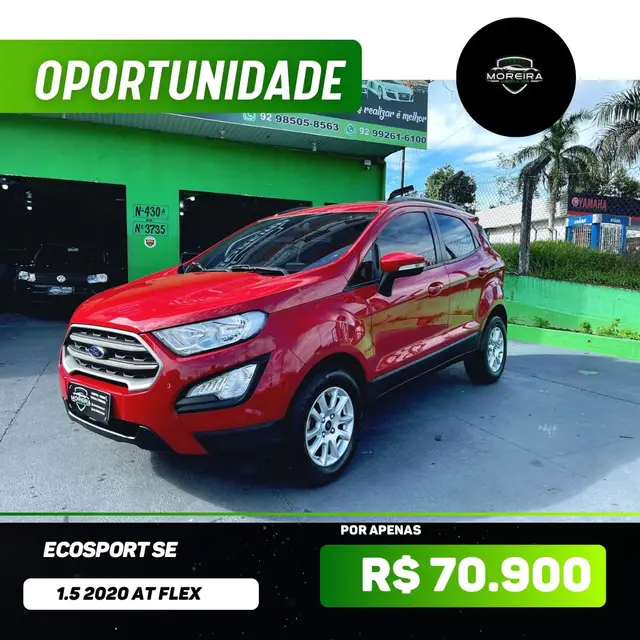 Carro Ford EcoSport 2020 SE 1.5 (Aut) (Flex)
