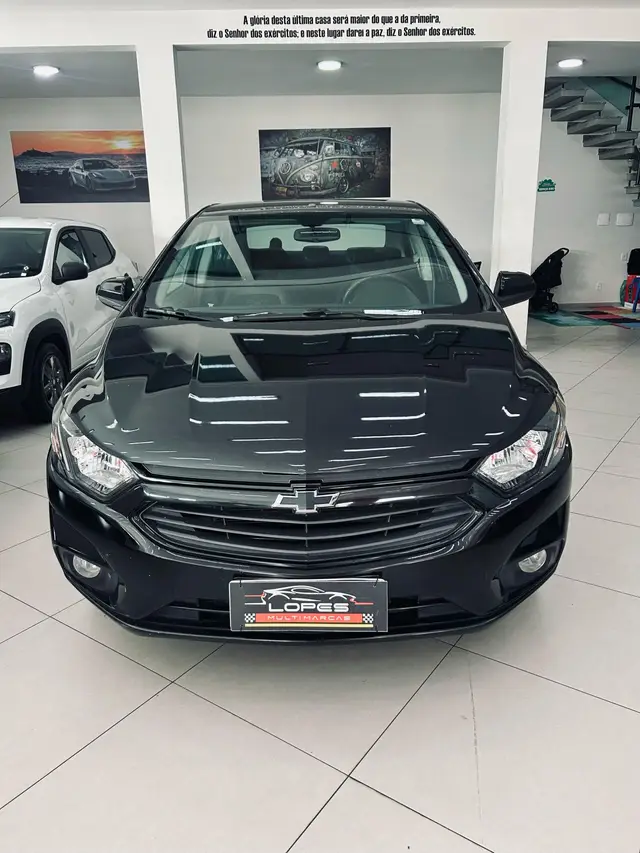 Carro Chevrolet Joy Plus 2020 Plus 1.0 8V Black Edition (Flex)