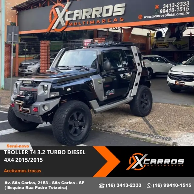 Carro Troller T4 2015 3.2 XLT Diesel