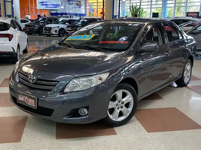Carro Toyota Corolla 2010 Sedan XLi 1.6 16V (aut)