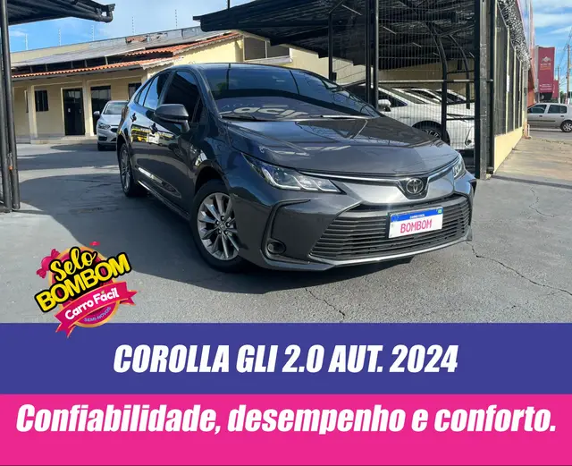 Carro Toyota Corolla 2024 GLi 2.0 Flex