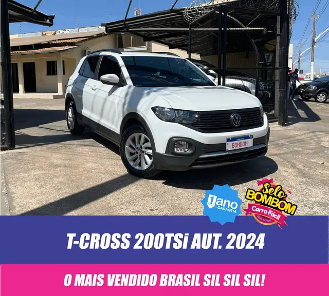 Carro Volkswagen T-Cross 2024 1.0 200 TSI 12V (Aut) (Flex)