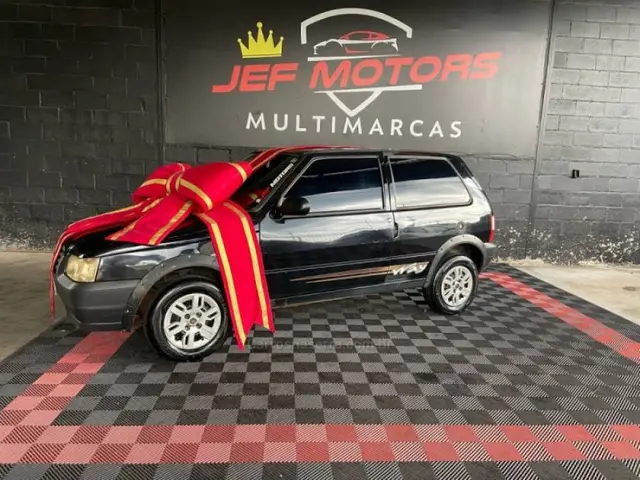 Carro Fiat Uno Mille 2008 Fire 1.0 (Flex) 4P