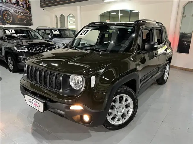 Carro Jeep Renegade 2021 Sport 1.8 4x2 (Aut) (Flex)