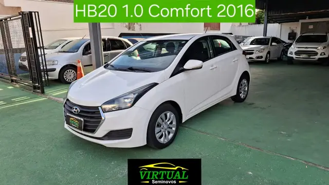 Carro Hyundai HB20 2016 1.0 Comfort (Flex)