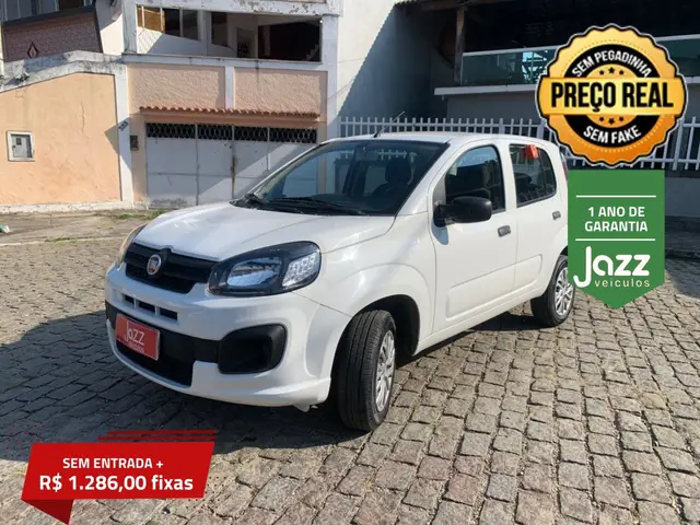 Carro Fiat Uno 2021 Attractive 1.0