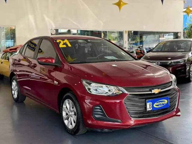 Carro Chevrolet Onix Plus 2021 1.0 LT Turbo (Flex) (Aut)