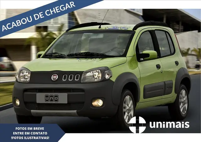 Carro Fiat Uno 2015 Way 1.0 8V (Flex) 4p