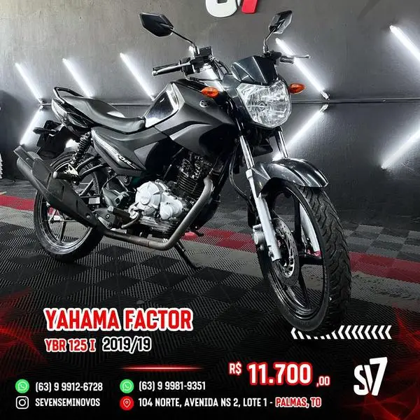 Carro Yamaha YBR 125 Factor 2019 Ybr 125 Factor ED (Flex)