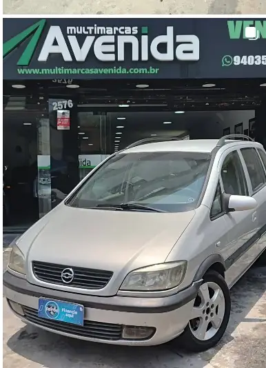 Carro Chevrolet Zafira 2001 CD 2.0 16V