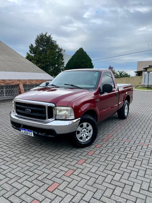 Carro Ford F-250 2000 F250 XLT 4.2 Turbo (Cab Simples)