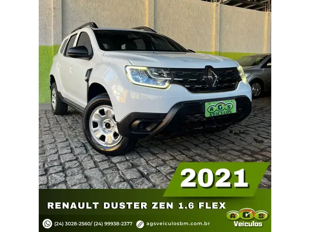 Carro Renault Duster 2021 Zen 1.6 16V (Flex)