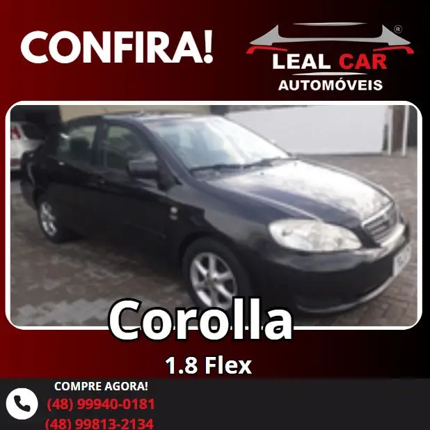 Carro Toyota Corolla 2008 Sedan XEi 1.8 16V (flex)